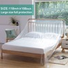 1 Pack Plastic Bed Cover Extra Large, Heavy Duty Waterproof