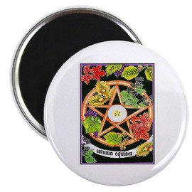 CafePress AUTUMN EQUINOX 2.25 Magnet (10 Pack) 2.25" Round Magnet (10 pack)