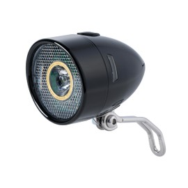 KiLEY Classic Retro Full of Charm "Bullet Light" Front/LED LM-001 Black