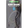 Korda Kurv Shank Hooks - Size 8