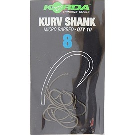 Korda Kurv Shank Hooks - Size 8