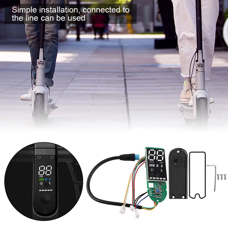 Scooter Bluetooth Circuit Board for Ninebot MAX‑G30 with Waterproof Cover