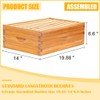 Honey Lake 8 Frame Assembled Bee Hive Super Box, Langstroth