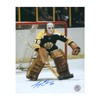 Gerry Cheevers Signed Boston Hockey Goalie 8x10 Photo