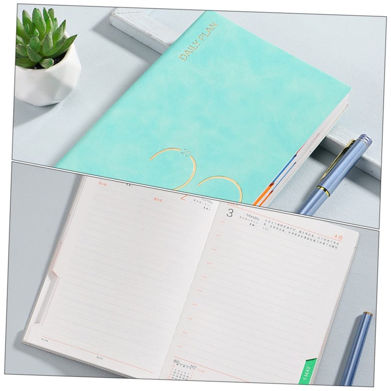 Tofficu Date Notepad Planner Daily Schedule Book Study Plan Pad
