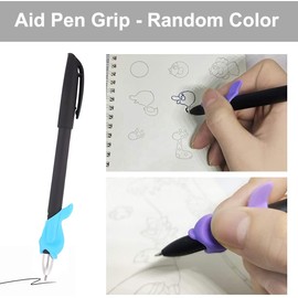 COYUN 10 Refills, with 2 Magic Pens, 2 Pieces Socket Corrector for Book, Calligraphy, Kids, Reusable