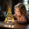 hvfun 13in Large Christmas Tree Music Box-with Color Changing Light