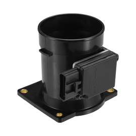 X AUTOHAUX Car Mass Air Flow Sensor Meter Automotive Air Flow Sensor Meter for Ford Escape 2001-2004 for Ford Escort 2000-2003 No.XF2F12B579BA Black