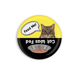Pick Your Favorite American Shorthair Cat Feed Me Cat Was Fed Pet Feeding Reminder Magnet
