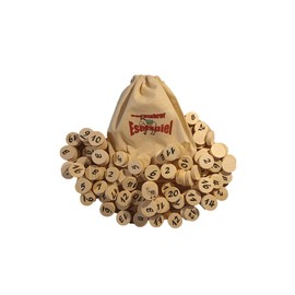 Das Stuhrer Donkey Game XXL Easter Edition 121 Tokens 6 Stacks Family Game Party Game Educational Game Tile Game for up to 10 People