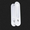 Ccjh White Oval Sliding Door Lock Sleek & Secure for