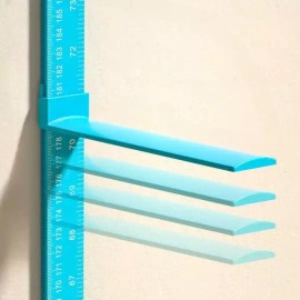 키 측정기 수동 신장계 보건실 신체검사 양호실 한의원 신체 재기 [오렌지 1.8m] Manual Height Measuring Device Health Room Physical Examination Office Clinic Body Measurement [Orange 1.8m]