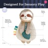 Itzy Ritzy - Itzy Lovey Including Teether, Textured Ribbons &