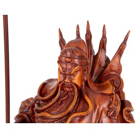 Top Resin Guan Yu Statue,Guan Gong,Kwan Kung,Kuan Gong - God of Wealth God of Fortune - Guan Yu Figurines,Guan Gong Sculpture - Feng Shui Decor & Gifts for Home,Feng Shui Statue,Chinese Decor & Gifts