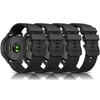 4-Pack Silicone Bands Compatible with Garmin Venu 3/Vivoactive 4/Venu 2/Forerunner