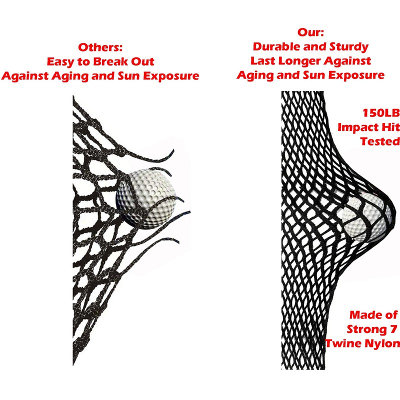 10FT x 20FT Strong Frequent Use Durable Multi-Sports Barrier Net