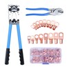 Battery Cable Lug Crimping Tool, heavy-duty wire crimper with Cable