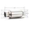 LCGP 2.5'' Inlet & Outlet Universal Muffler, 11.5'' Overall Length