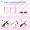 Delanie Electric Nail Drill Professional 35000 RPM Rechargeable Portable E-File