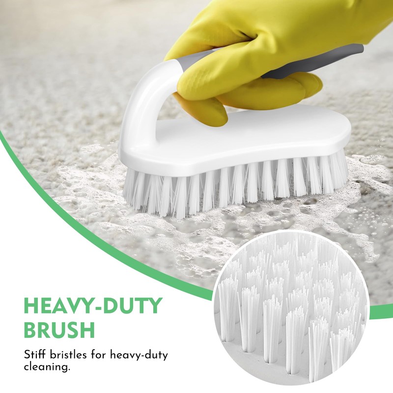 SetSail Scrub Brush, Heavy-Duty Scrub Brushes for Cleaning with Stiff