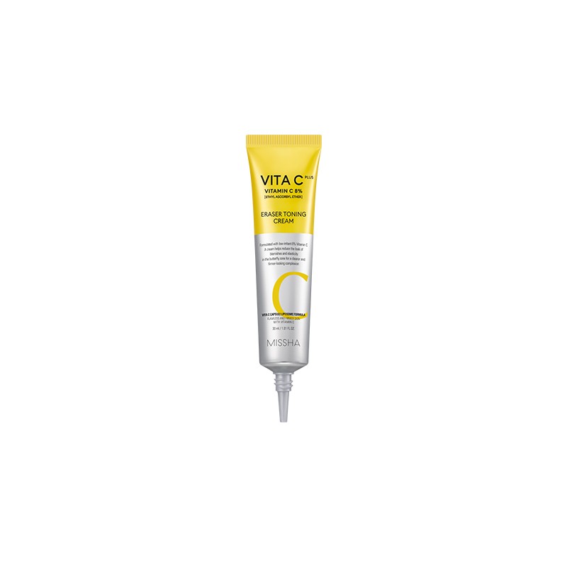 Misha [MISSHA] Vita C Plus Eraser Toning Cream 30ml, 1ea
