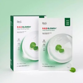 Dr. Jirai 닥터지 레드 블레미쉬 딥 수딩 마스크 10P Dr. Jart+ Red Blemish Deep Soothing Mask 10P [Red Blemish Deep Soothing Mask 10P]