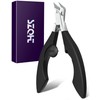 SZQHT Professional Stainless Steel Toenail & Nail Clippers with Safety
