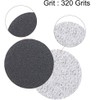 TA-VIGOR 50Pcs 25mm Wet and Dry Sanding Discs, 320 Grit