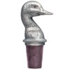 Duck Head Pewter Bottle Stopper