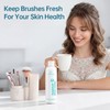 Limpiador de brochas de maquillaje, solución limpiadora para brochas y