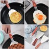 Cabilock 3pcs Stainless Steel Pancake Spatula Set Steak Spatulas Burger