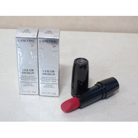 Lancôme LANCOME COLOR DESIGN SENSATIONAL EFFECTS LIP COLOR 342 RACY (MATTE) LOT OF 2