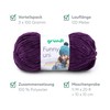 Gründl Funny Plain Soft Chneille Yarn for Knitting and Crocheting