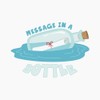 CafePress MESSAGE IN A BOTTLE Magnets 2.25" Round Magnet (10