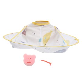Mikinona Hair Cutter Catcher Cape Boys and Girls Hair Cutting Cape Waterproof Home Salon Use