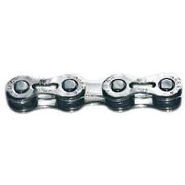 YBNスーパーライトチェーン シルバー サイズ：1/2"×3/32" 段数：8段 長さ：116L コネクター：QL付属