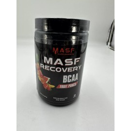 MASF Recovery BCAA Supplements Fruit Punch, 30 Servings