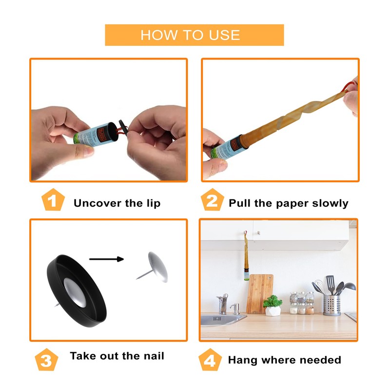 Fruit Fly Trap- Fly Trap-Gnat Trap- Gnat Killer Indoor-Fly Strips,