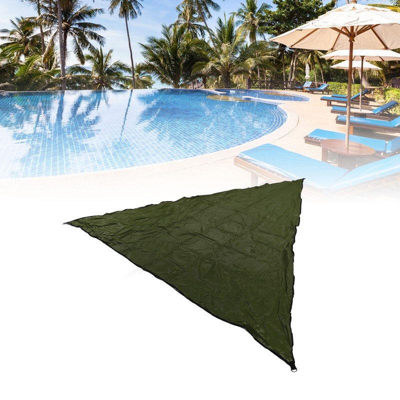 Triangle Sun Shade Sail Canopy Outdoor Pool Shade Cloth Suncreen