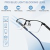 EYECEDAR 5 Pack Premium Blue Light Blocking Reading Glasses Men