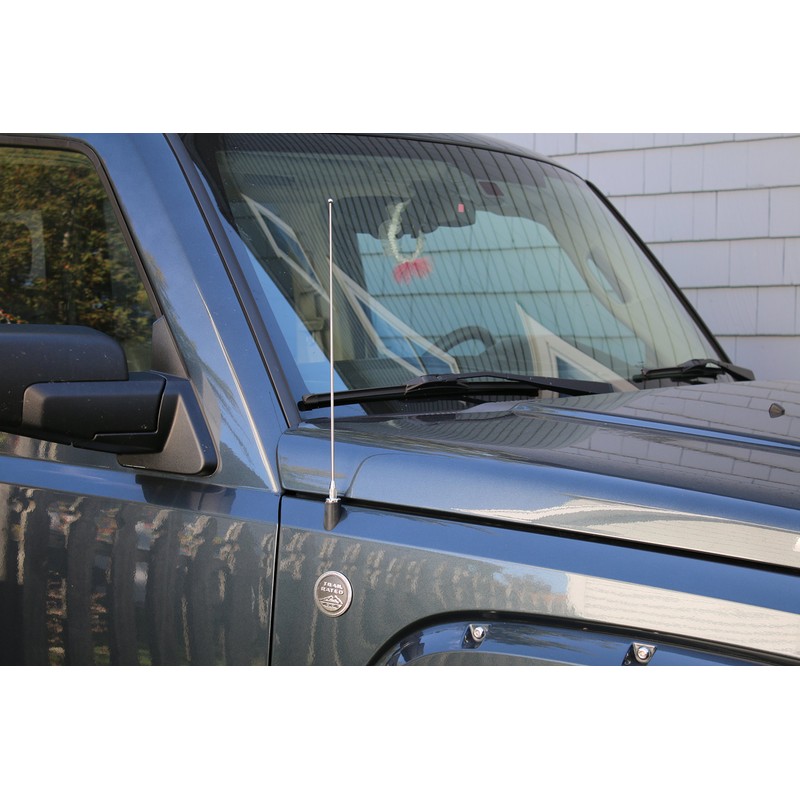 AntennaMastsRus - 15 Inch Stainless Antenna is Compatible with Jeep