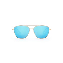 HAWKERS LAX Sunglasses for Men and Women, Turquoise blue polarised · gold