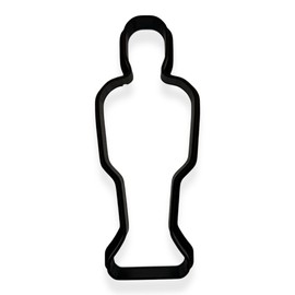 Oscar Cookie Cutter with Easy to Push Design (4.5 inch)