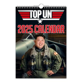 The Calendar King // Top Un - 2025 Wall Calendar (Full Colour, A4 Size)
