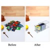 DAZZLIFE 3 Pack Tea Bag Drawers Organizer Clear Acrylic Tea