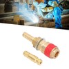 8mm Torch Hose Adapter Brass Connector Quick Coupler Fitting Kit
