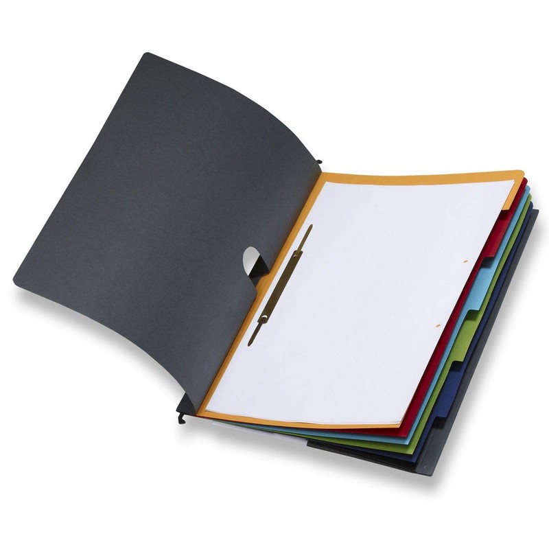 Elba 3 x A4 Chic Multi Hanging File Folders Cardboard