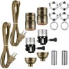 Honoson Lamp Repair Kit Table Rewire Lamp Parts with 3