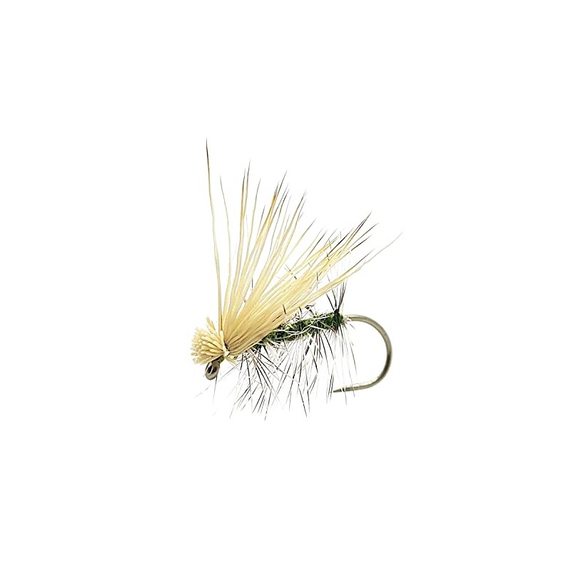 river peak Elk Hair Cadiz (Bleach) Barbless by Domestic Proteyer