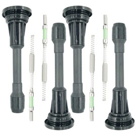 DMCOIL Ignition Coil Boots with Resistor and Spring Compatible with Nissan 370Z Altima Juke Micra IV Qashqai X-Tail Note Renault Koleos Infiniti FX50 1.2L-5.0L 2006- Replaces OEM 22448-JA00C